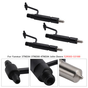 Yanmar 3TNE84 3TNE88 4TNE84 3Pcs Fuel Injector 72950353100 Generic