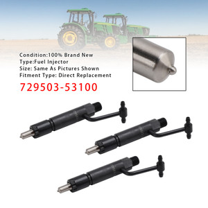Komatsu 3D84E 3D84N 3D88 3Pcs Fuel Injector 72950353100 Generic