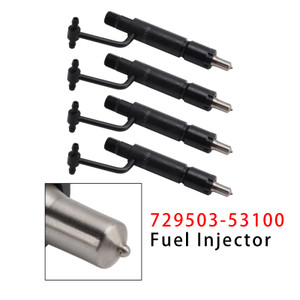Komatsu 3D84E 3D84N 3D88 4Pcs Fuel Injector 72950353100 Generic