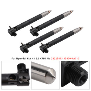 Hyundai KIA H1 2.5 CRDi Kia 4Pcs Common Rail Injector 28229873 33800-4A710 Generic