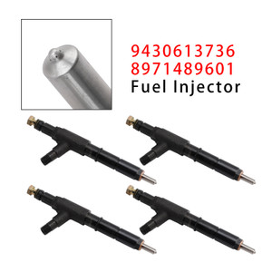 1998-2004 Isuzu NPR 4.8 4HE1 Turbocharged 4Pcs Fuel Injector 9430613736 8971489601 Generic