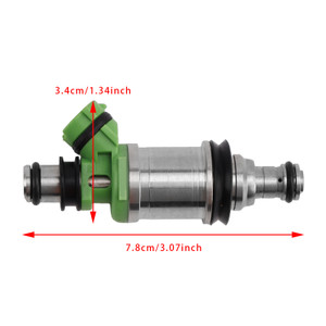 1994-1999 Toyota Camry 2.2L 2164CC l4 GAS DOHC Naturally Aspirated 1Pcs Fuel Injector 23250-74140 Generic