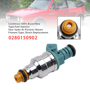 1993-1998 AUDI CABRIOLET 1Pcs Fuel Injector 0280150902 Generic