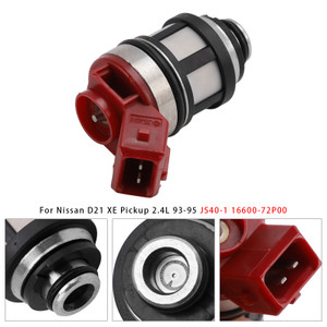 1993-1995 Nissan D21 XE Pickup 2.4L 1Pcs Fuel Injector JS40-1 16600-72P00 Generic