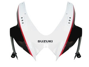Fairings Suzuki GSXR 600 750 Black White GSXR Racing  (2008-2009-2010)