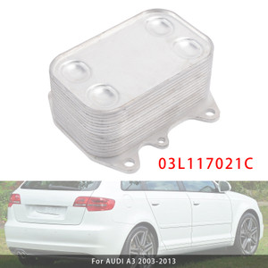 2003-2018 AUDI A4 A6 A3 Oil Cooler 03L117021C Generic