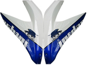 Fairings Suzuki GSXR 600 750 White Blue Jordan Racing  (2008-2009-2010)