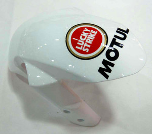 Fairings Suzuki GSXR 600 750 White Red Lucky Strike Racing  (2008-2009-2010)