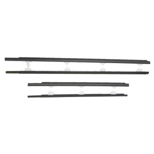 1991-1994 Nissan Sunny B13 4PCS Window Sweep Weatherstrips Generic
