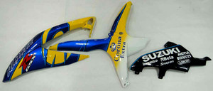 Fairings Suzuki GSXR 600 750 Yellow Blue Alstare Corona Racing  (2008-2009-2010)