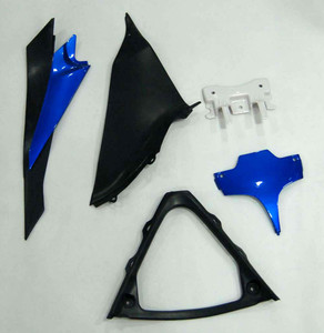 Fairings Suzuki GSXR 600 750 Yellow Blue Alstare Corona Racing  (2008-2009-2010)