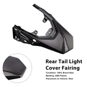2025-2026 Yamaha Tenere 700 T700S Rear Tail Light Cover Fairing Carbon Generic