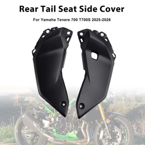 2025-2026 Yamaha Tenere 700 T700S Rear Tail Seat Side Cover Matte Black Generic