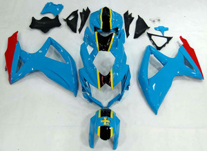 Injection Fairing Kit Bodywork Plastic ABS fit For Suzuki GSXR 600/750 2008-2009