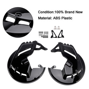 2001-2015 Honda Goldwing and Goldwing Tour models Front Brake Disc Rotor Covers Black Generic