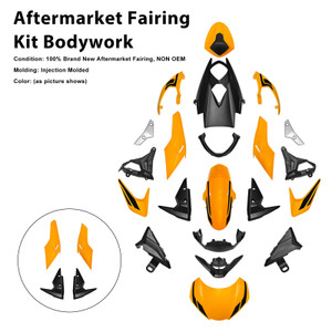 2020-2022 Triumph Street Triple 765 R/RS Aftermarket Fairing Kit Bodywork#012 Generic