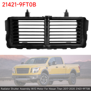 2016-2020 Nissan Titan XD Radiator Shutter Assembly W/O Motor 21421-9FT0B Generic