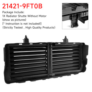 2016-2020 Nissan Titan XD Radiator Shutter Assembly W/O Motor 21421-9FT0B Generic