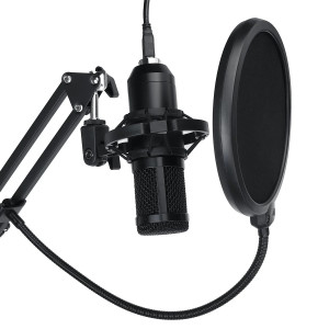 BM800 USB Condenser Microphone for PC Studio Microphone Kit Podcasting Recording