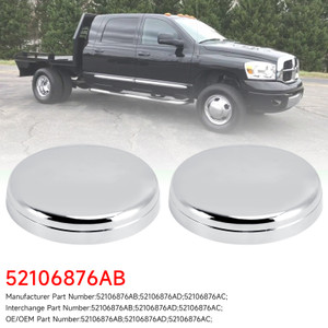 2011-2018 RAM 3500 2X Front Center Hub Cap 52106876AB Generic