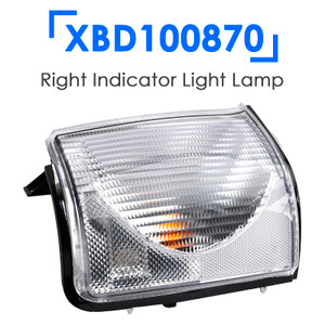 1999-2002 Land Rover Discovery 2 Pre-Facelift Models Right Indicator Light Lamp XBD100870 White Generic