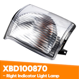 1999-2002 Land Rover Discovery 2 Pre-Facelift Models Right Indicator Light Lamp XBD100870 White Generic
