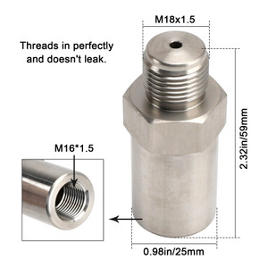 2001-2004 Chevrolet Silverado 2500HD/3500HD 6.6L Fuel Rail Plug Pressure Relief Valve Generic