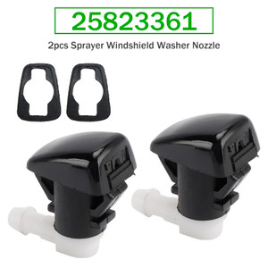 2010-2011 Cadillac SRX 2pcs Sprayer Windshield Washer Nozzle 25823361 Generic