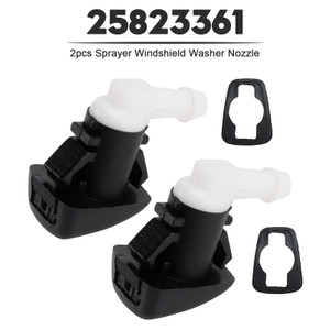 2010-2011 Cadillac SRX 2pcs Sprayer Windshield Washer Nozzle 25823361 Generic