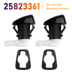 2014-2016 Cadillac SRX 2pcs Sprayer Windshield Washer Nozzle 25823361 Generic