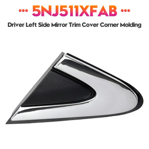 2015-2017 Chrysler 200 Driver Left Side Mirror Trim Cover Corner Molding 5NJ511XFAB Generic