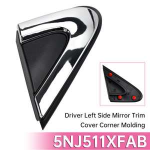 2015-2017 Chrysler 200 Driver Left Side Mirror Trim Cover Corner Molding 5NJ511XFAB Generic