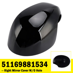 2020-2024 MINI Cooper F54 F55 F56 F57 Right Mirror Cover W/O Hole 51169881534 Generic