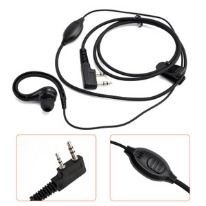 K-030-626 Earhook Headset For TK-208 TK-220 TH-D7 TH-F6 RPU416A KG-UVD1 TG-K4AT