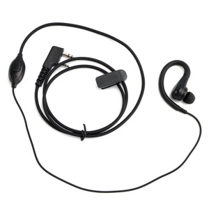 K-030-626 Earhook Headset For TK-208 TK-220 TH-D7 TH-F6 RPU416A KG-UVD1 TG-K4AT