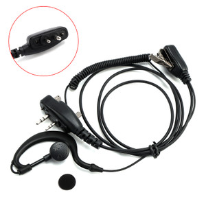 ICOM F1000-011 Curved Earhook Headset For ICOM A16 IC-F3230 F4230D F1100 F2100D
