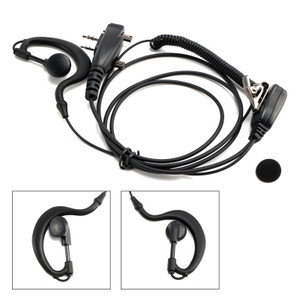 ICOM F1000-011 Curved Earhook Headset For ICOM A16 IC-F3230 F4230D F1100 F2100D