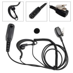 8268-614 Curved Earhook Headset For XPR6300 XiR P8200 DP3400 DGP4150 APX1000