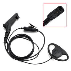 8268-614-D Type Large Earhook Headset For XPR6300 XiRP8200 DP3400 DGP4150 GP328D