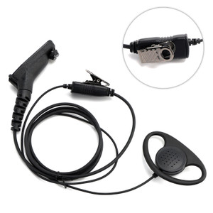 8268-614-D Type Large Earhook Headset For XPR6300 XiRP8200 DP3400 DGP4150 GP328D