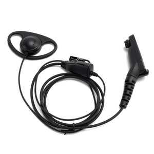 8268-614-D Type Large Earhook Headset For XPR6300 XiRP8200 DP3400 DGP4150 GP328D