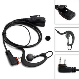 ICOM A24/25-020 Earhook Headset For ICOM A25CE A25N A24 Walkie-Talkie Radio