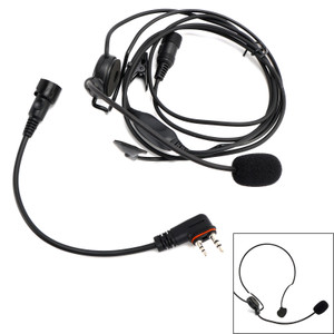 616-C2 Rear-Mounted Tactical Earhook Headset A24 Conversion Line For A25CE A25N