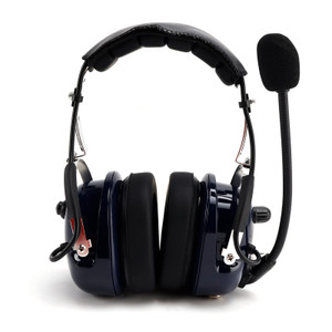 Pilot Noise-Cancelling Headset with 6.3/5.2mm GA Plugs Universal for Aircraft