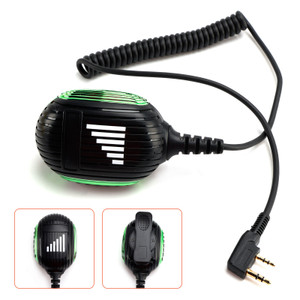 K-SM26 Microphone Speaker for TK-208 TH-D7 RPU416A KG-UVD1 TG-K4AT PX-777 Green