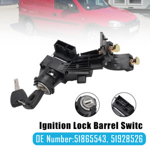 2010- Vauxhall Combo D Ignition Lock Barrel Switch Starter 51865543 51928526 Generic