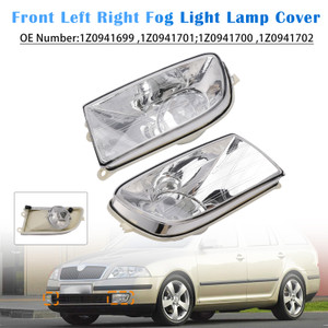 2004-2008 Skoda Octavia II Front Left Right Fog Light Lamp Cover 1Z0941701 1Z0941702 Generic