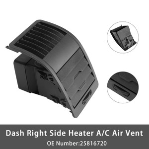 2006-2010 Hummer H3 H3T Dash Dash Right Side Heater A/C Air Vent Outlet Grille 25816720 Generic