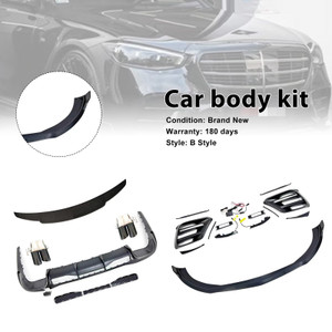 2021-2023 Mercedes Benz S-Class W223 S450 S500 S580 Body Kit Bumper Generic
