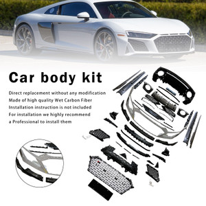 2016-2020 AUDI R8 4S Carbon Fiber Body Kit Wet Carbon Fiber Generic